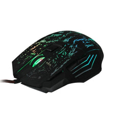 Gaming Mouse with RGB Lighting and Adjustable DPI for Precision Control