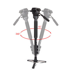 Portable 588 Monopod for Cameras - Lightweight, Adjustable & Durable Support for Photography