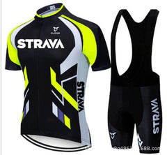 Jersey Sets Red Bicycle Short Sleeve Cycling Clothing Bike Cycling Jersey Bib Shorts