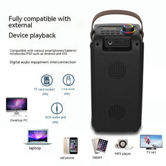 Portable Bluetooth Speaker Color Light Speaker
