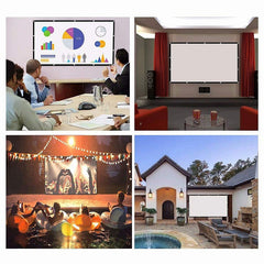 Shadow Screen 120" ALR Fixed Frame Projector Screen — Slate Grey High-Contrast Ambient Light Rejecting Surface for Home Theater | SHADOW-SCREEN-ALR-12