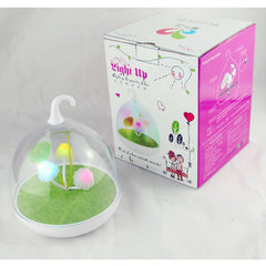 Smart touch table lamp cartoon charming colorful mushroom lamp bedroom warm atmosphere lamp