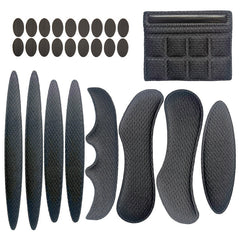 Cycling Bike Helmet Lining Universal Breathable Sponge Liner With Velcro Chin Pad Hot Press Molding