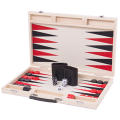 Rustik Deluxe Wood Case: Backgammon