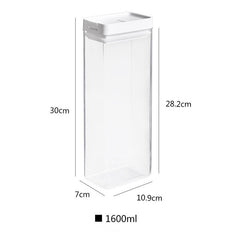 Kitchen Food Sealed Cans Plastic Large-capacity Moisture-proof Storage Box Whole Grain Storage Tank Dry Cargo Box