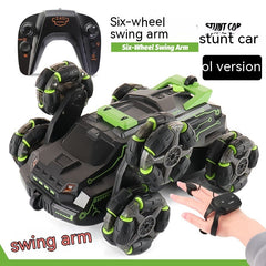 Remote Control Swing Arm Stunt Car Feel Drift Off-road Spray Deformation