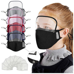 Eye protection remove the mask