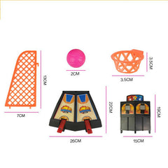 Double play basketball toy children's finger ejection