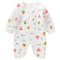Newborn One-Piece Garment Spring Cotton-Padded Clothes Class A Clothing Bag Fart Suit