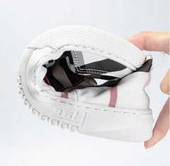 Trendy umbrella cloth men's shoes