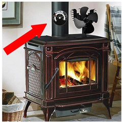 Fireplace thermometer