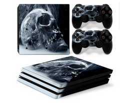 PS4 Pro Anti-Scrape Geometric Pattern Sticker | Durable Protection for Gaming Console