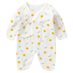 Newborn One-Piece Garment Spring Cotton-Padded Clothes Class A Clothing Bag Fart Suit