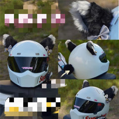 Scooter With Lights Motorcycle Shiny Veil Helmet Accessories Motorcycle Wedding Headdress