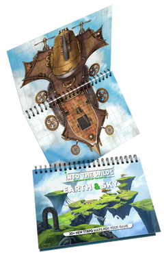Into the Wilds Battlemap Books: Earth & Sky