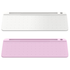 Computer Desktop Keyboard Portable Erasable Message Note Board Office Storage Box