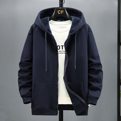 New Fall Men's Trendy Fashion Coat Plus Big Size Loose Style