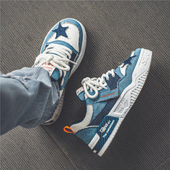 New cool urban Black  Breathable Casual Shoes five star shoes