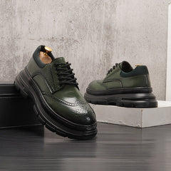 Hair Stylist's Internal Heightening Casual Shoes