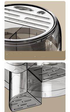 Kitchen Multi-function Rotating Knife Rack Storage Rack