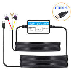 Car Step-down Wire Three-core Cable Stream Media Driving Recorder Power Cord