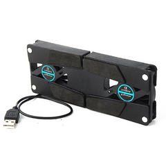 Rotatable USB Cooling Fan Pad 2 Fans Cooler Notebook Cooler Computer USB Fan Stand For 8-14pc Laptop PC Computer Peripherals