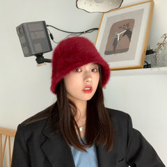 Women's warm hat autumn and winter