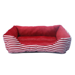 Retro square pet nest luxurious pet sofa nest