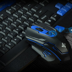 Hk8100 Wireless Gaming Keyboard and Mouse Combo - Ergonomic, Waterproof, Optical for PC and Laptop Gamers