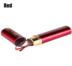 Pen holder reading glasses metal spring foot glasses pen holder portable old glasses