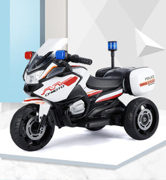 Children's Electric Police Lamp Rechargeable Motorcycle