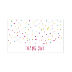 Thank You Card Coated Paper Card Thank You Gift Card Wrapping Card