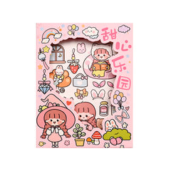 Hand Ledger Gift Box Of 50 Pieces And Paper Stickers