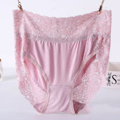 Plus Size Modal Lace Panties Women's