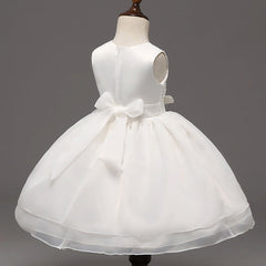 High grade baby wedding dress, baby girl dress, children hook flower, one year old full moon wine, wedding dress wholesale