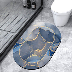 The Diatom Mud Cushion Is Water-absorbing Quick-drying Non-slip Machine Washable