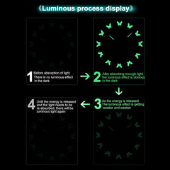 Mirror Living Room Creative Wall Clock Product Decoration