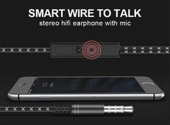 Fanbiya S1 metal headsetIn-Ear Earphones mobile phone earphone general with wheat bass