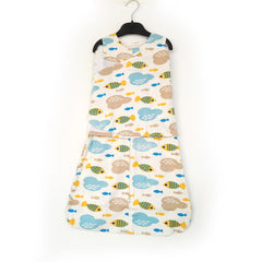 Cotton wrapped swaddling sleeping bag