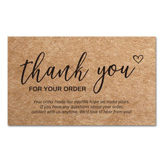 English Holiday Thank You Simple And DIY Creative Greeting Card