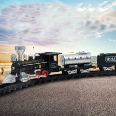 Light and sound track train