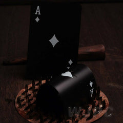Mad Man Playing Cards: Waterproof Card Deck - Black Edition