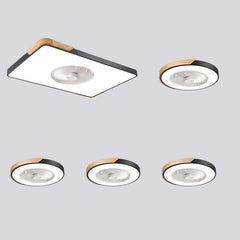 Nordic Hall Fan Lamp Bedroom Dining Room Set Combination