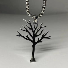 Personalized High-grade Stainless Steel Lucky Tree Necklace