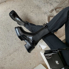Fashion Women's Leather Bow Martin Boots