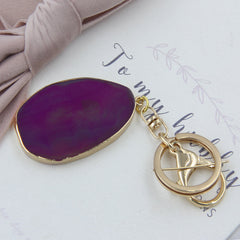 Agate Stone Wedding Brand Custom Pendant