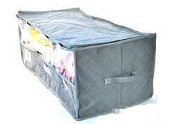 Bamboo charcoal non-woven clothes storage box