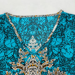 Women's Middle East Plus Size Loose Robe Seaside Resort Dress