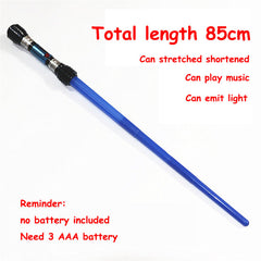 Retractable laser sword