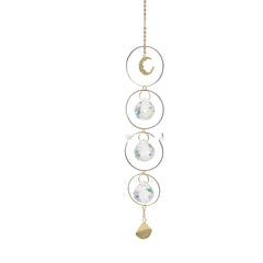 Garden Crystal Pendant Moon Star Sun Catcher New Product